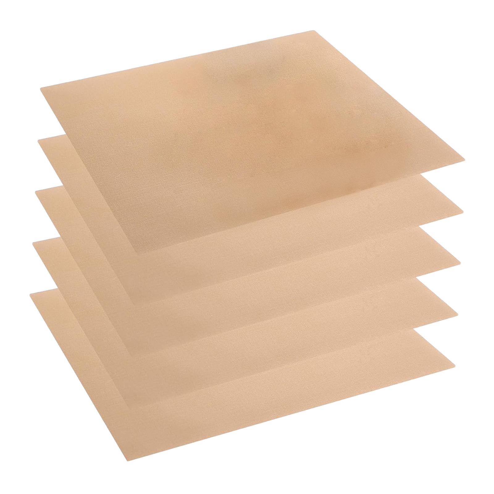 Kitchen Baking Sheets - 5Pcs Kitchen Grill Mat 12inx16in Easy