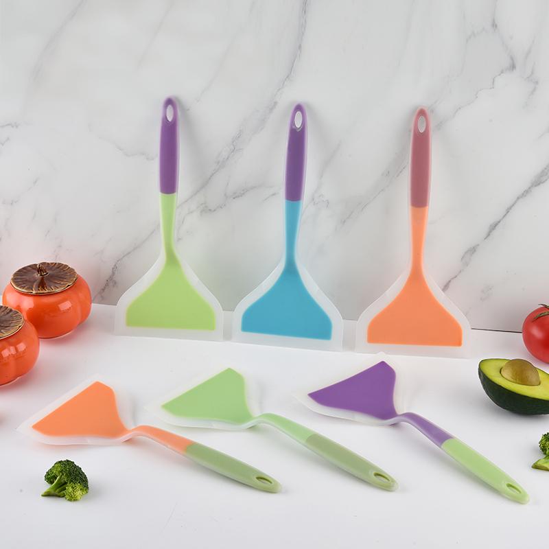 Kitchen Baking Utensils - 1Pcs Food Grade Silicone Spatula Set