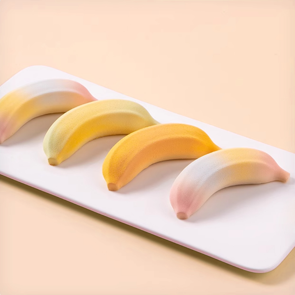 Kitchen Appliances For Baking - 6 or 12 Cells Banana Design