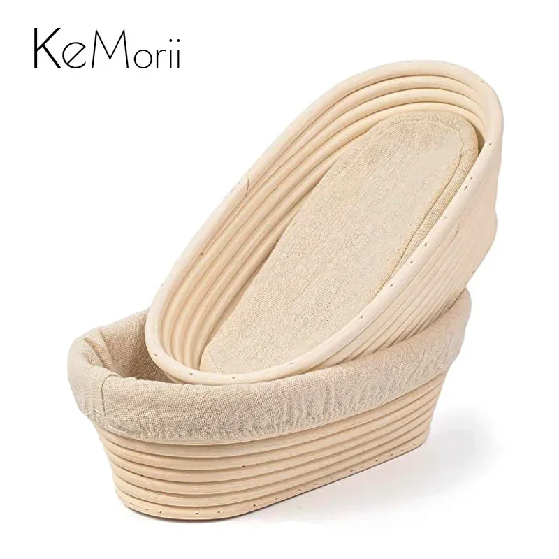 Proofing Basket Banneton - Natural Rattan Bread Proofing Basket Handmade