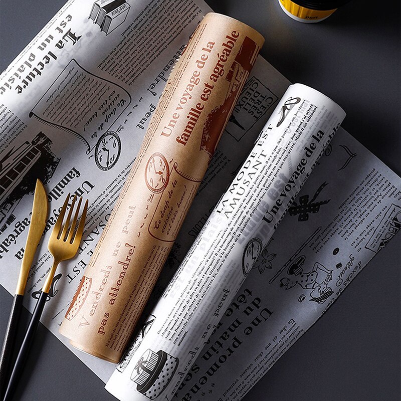 Kitchen Baking Sheets - Oil-absorbing Paper Roll for Baking Or