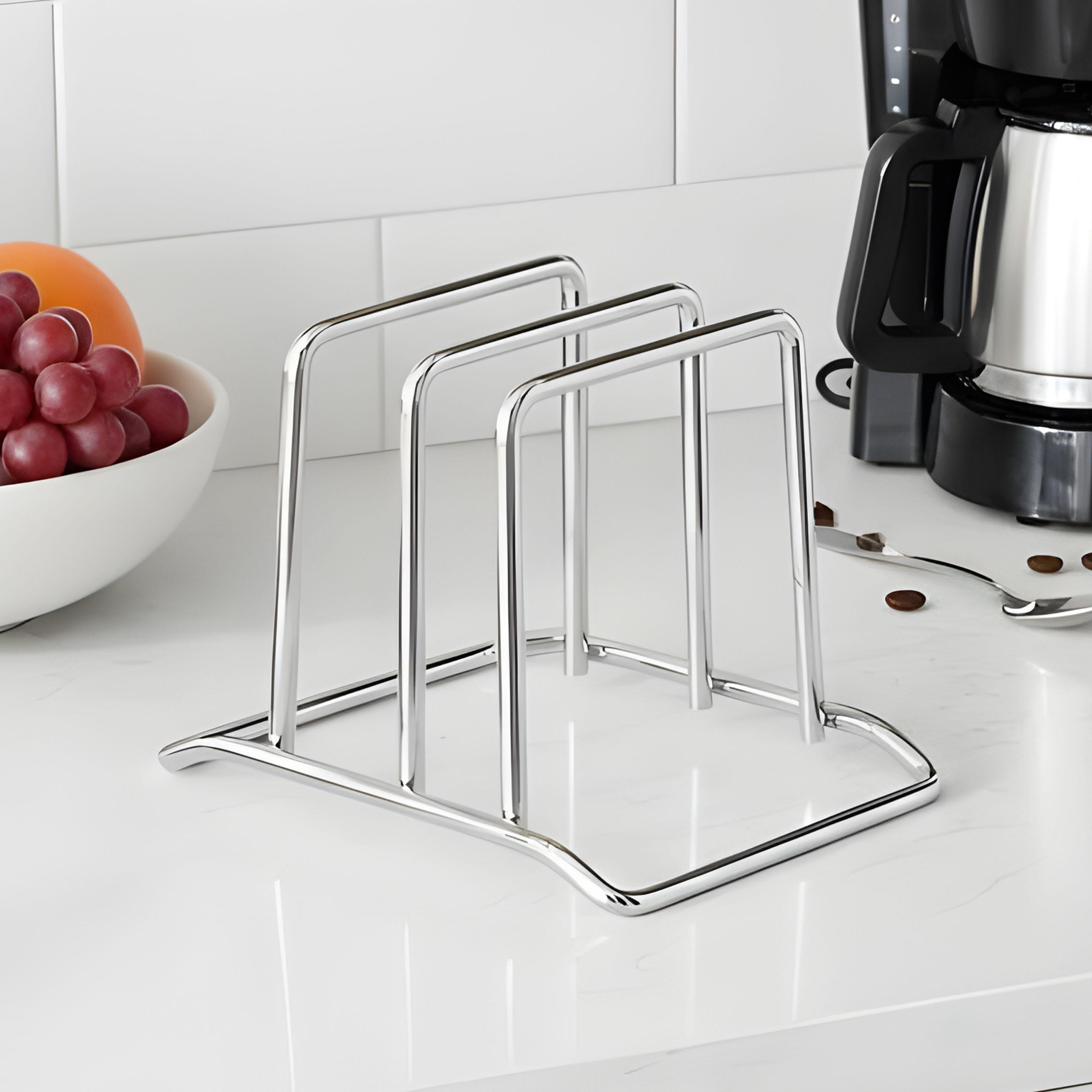 Cutting Board Holder Stainless - Kitchen Baking Sheet Organizer 评论和价格