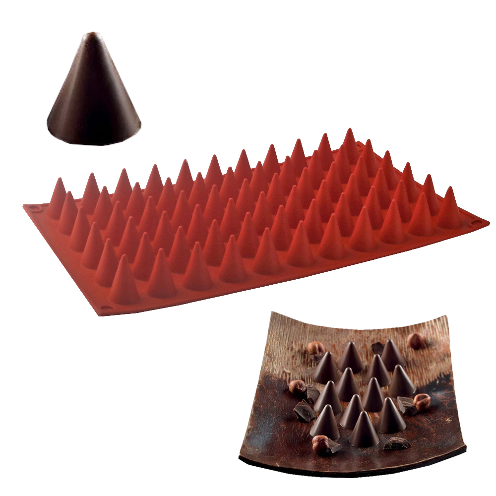 66-Cells Cone Chocolate Baking - Kitchen And Baking Tools 评论和价格
