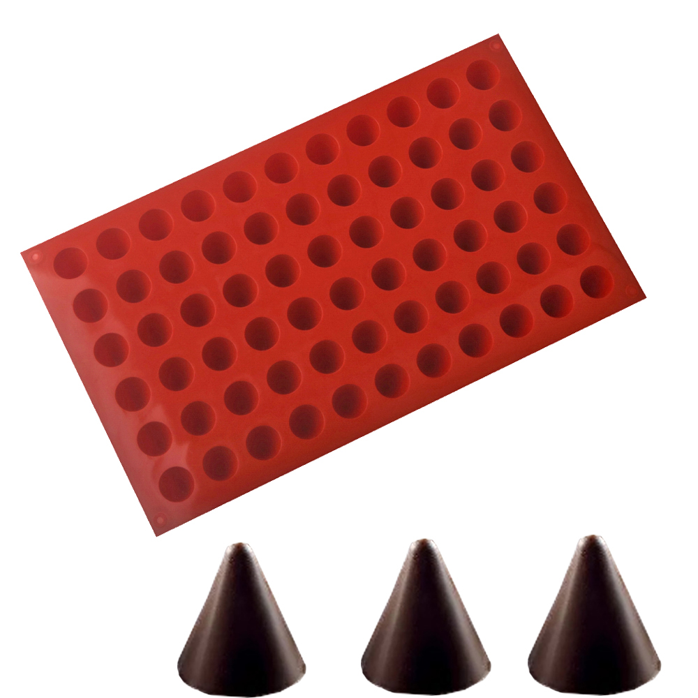 66-Cells Cone Chocolate Baking - Kitchen And Baking Tools 评论和价格
