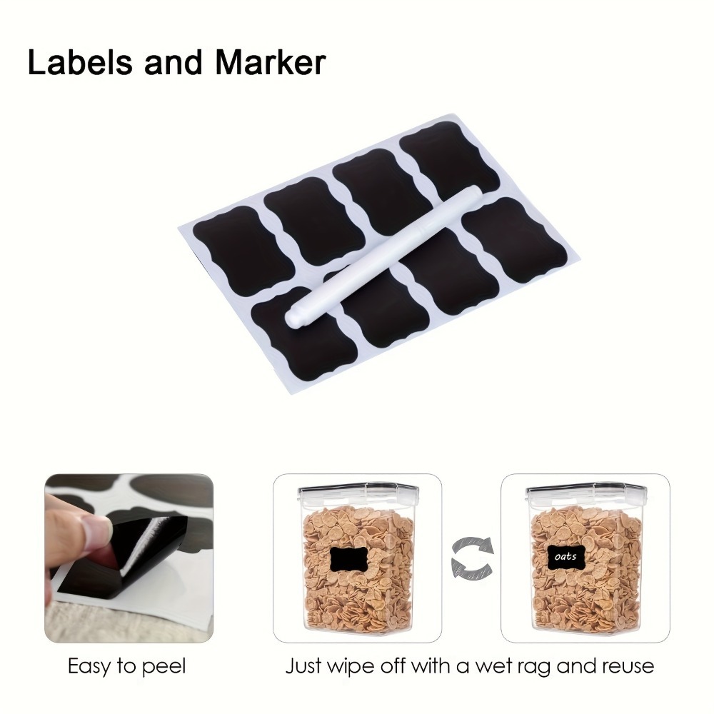 24Pcs Food Storage Containers  - Kitchen Baking Tray Organizer 评论和价格