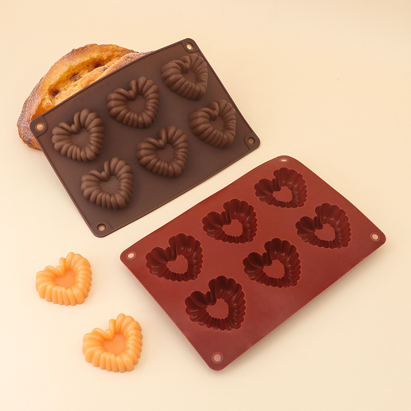 Heart-shaped Silicone Chocolat - Kitchen And Baking Tools 评论和价格