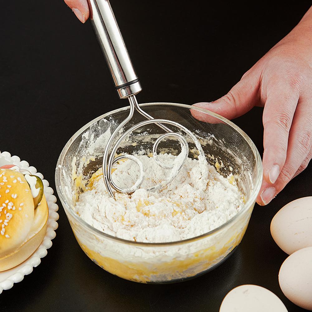 Dough Whisk Bread Mixer Stainl - Bread Baking Kitchen Utensils 评论和价格