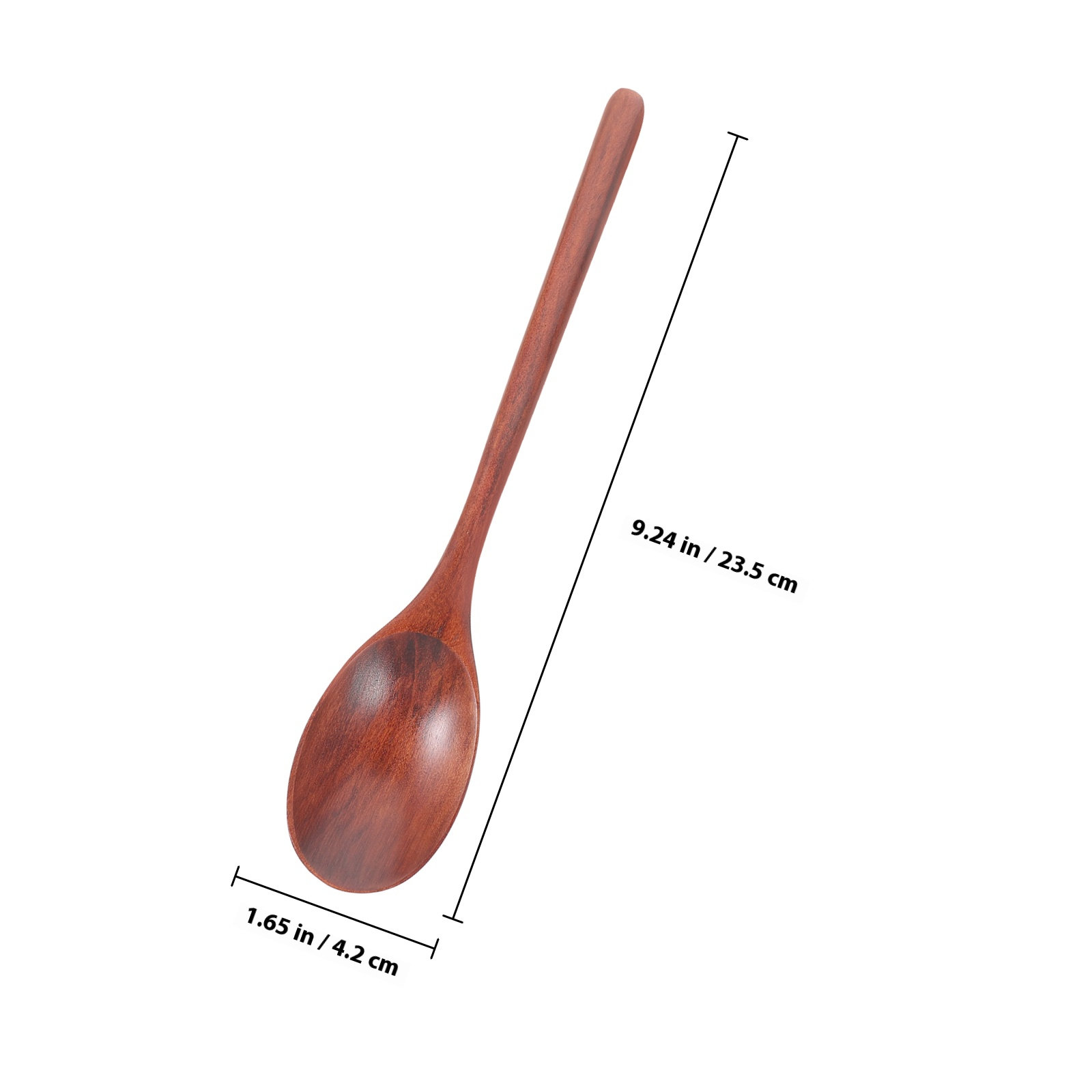 2Pcs Wooden Stirring Spoon Lon - Kitchen Baking Utensils 评论和价格