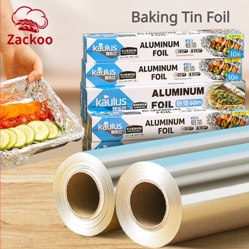 Zackoo 10/20/40M Aluminium Foi - Kitchen Baking Sheets 评论和价格