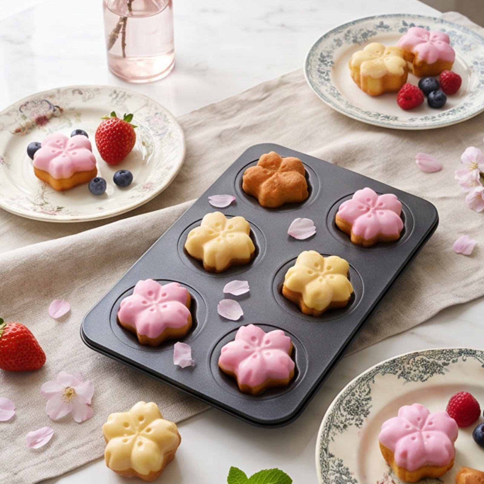 Flotta Sakura 6-Cavity Baking  - Bread Baking Kitchen Utensils 评论和价格
