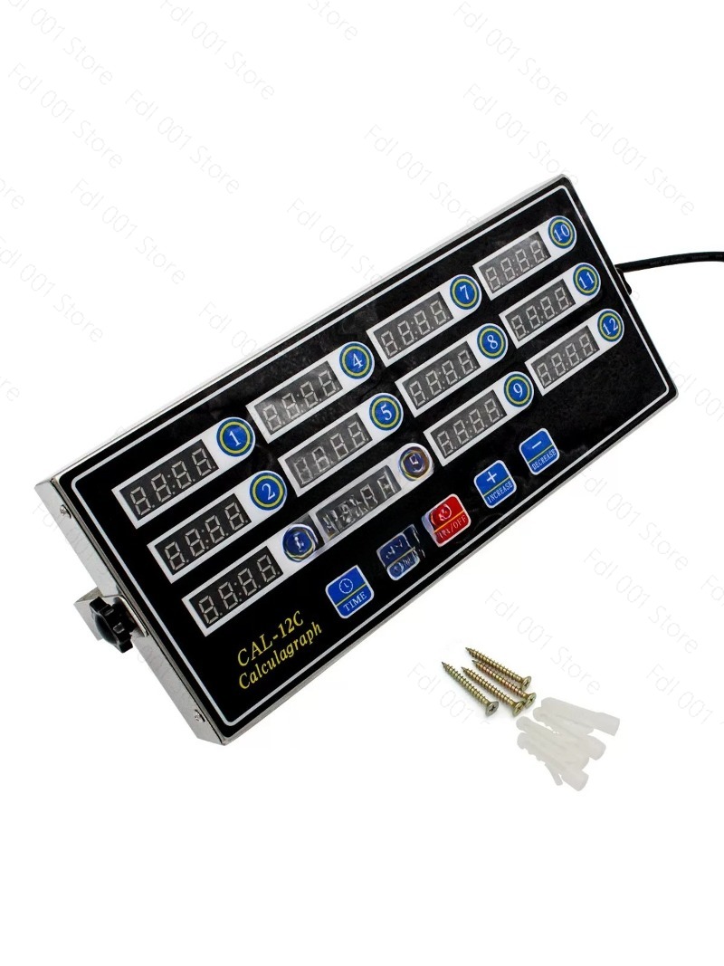 Commercial 12-Channel Timer Ki - Commercial Kitchen Baking Equipment 评论和价格