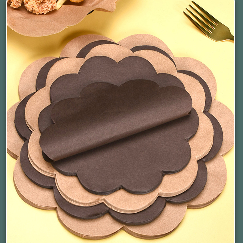 100 Pcs Disposable lace Grease - Kitchen Baking Sheets 评论和价格