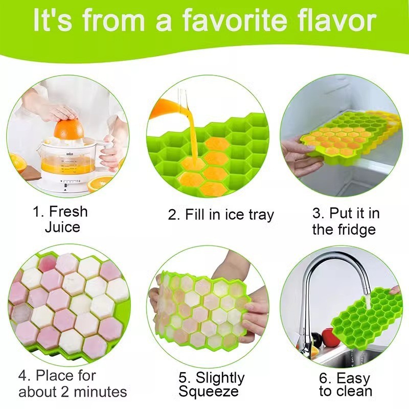 37 Grids Silicone Ice Grid Bal - Kitchen Baking Tray Organizer 评论和价格