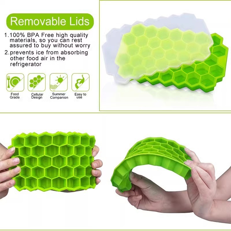 37 Grids Silicone Ice Grid Bal - Kitchen Baking Tray Organizer 评论和价格