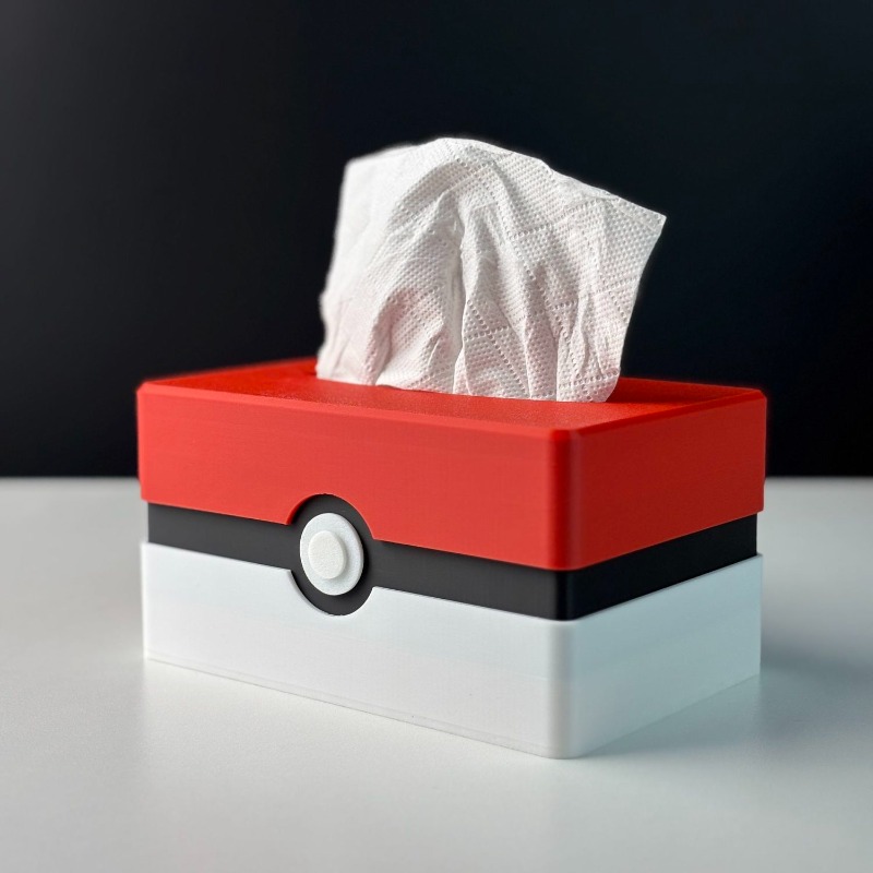 Cartoon Poke  Ball Tissue Box  - Kitchen Baking Tray Organizer 评论和价格