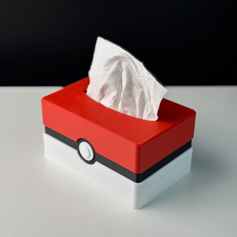 Cartoon Poke  Ball Tissue Box  - Kitchen Baking Tray Organizer 评论和价格