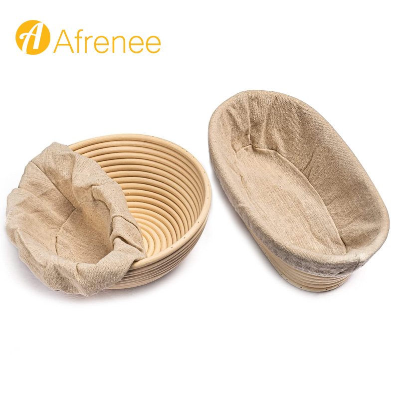 Natural Rattan Handmade Bread  - Proofing Basket Banneton 评论和价格