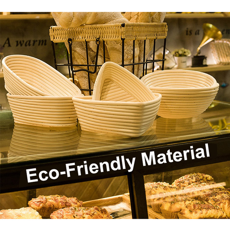 Natural Rattan Handmade Bread  - Proofing Basket Banneton 评论和价格