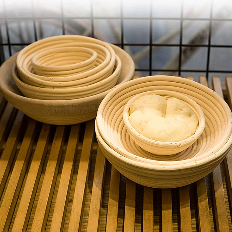 Natural Rattan Handmade Bread  - Proofing Basket Banneton 评论和价格
