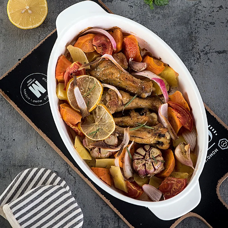 Oven Baking Tray Bakeware Cera - Bread Baking Kitchen Utensils 评论和价格
