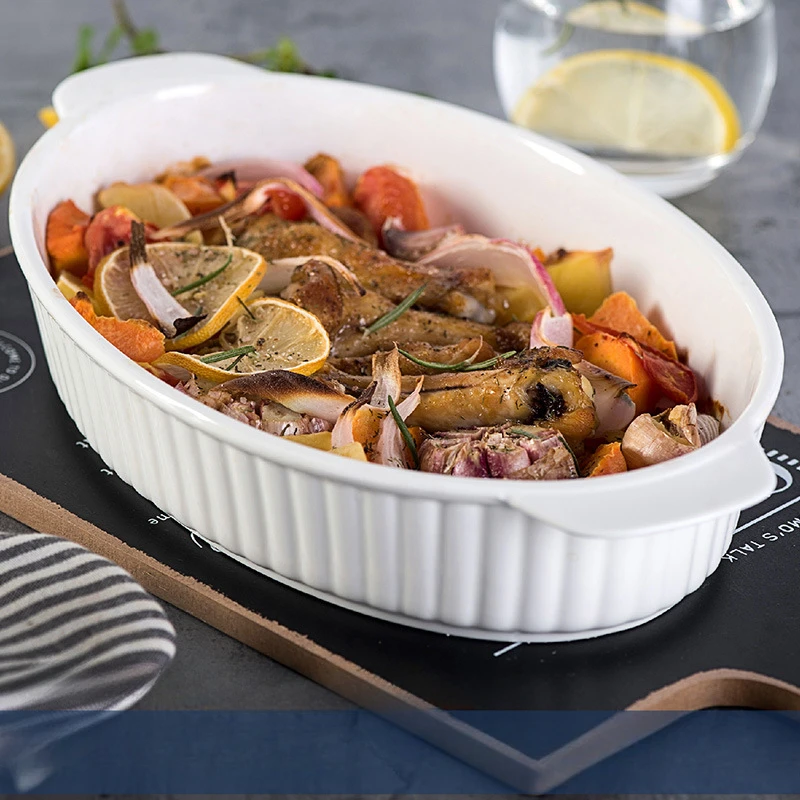 Oven Baking Tray Bakeware Cera - Bread Baking Kitchen Utensils 评论和价格