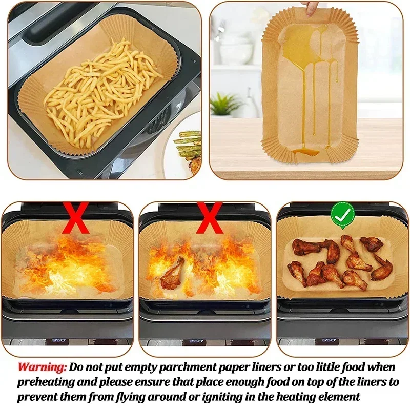 Disposable Air Fryer Paper Non - Kitchen Baking Sheets 评论和价格