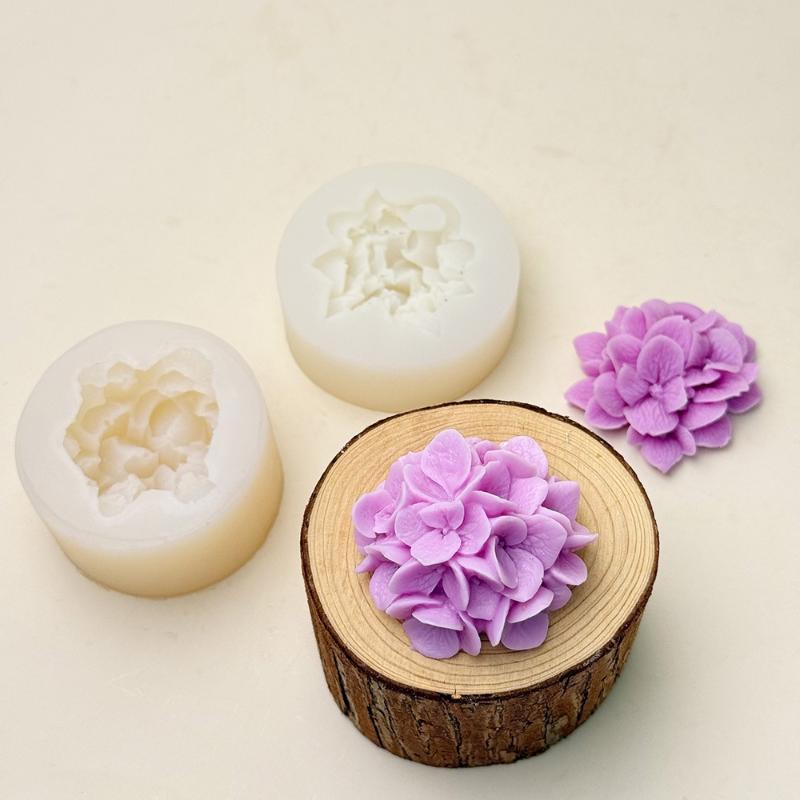 ●Hydrangea Flower Silicone Mol - Kitchen Baking Decor 评论和价格