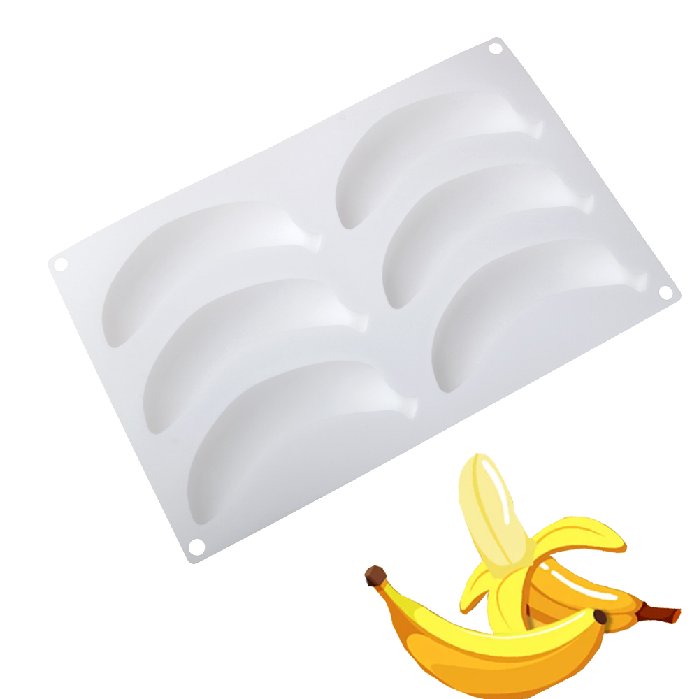 6 or 12 Cells Banana Design Si - Kitchen Appliances For Baking 评论和价格