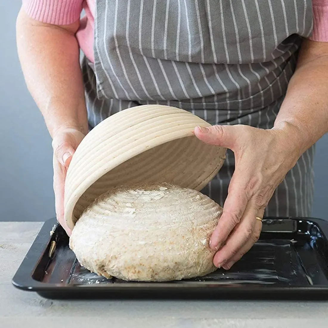 Natural Rattan Bread Proofing  - Proofing Basket Banneton 评论和价格
