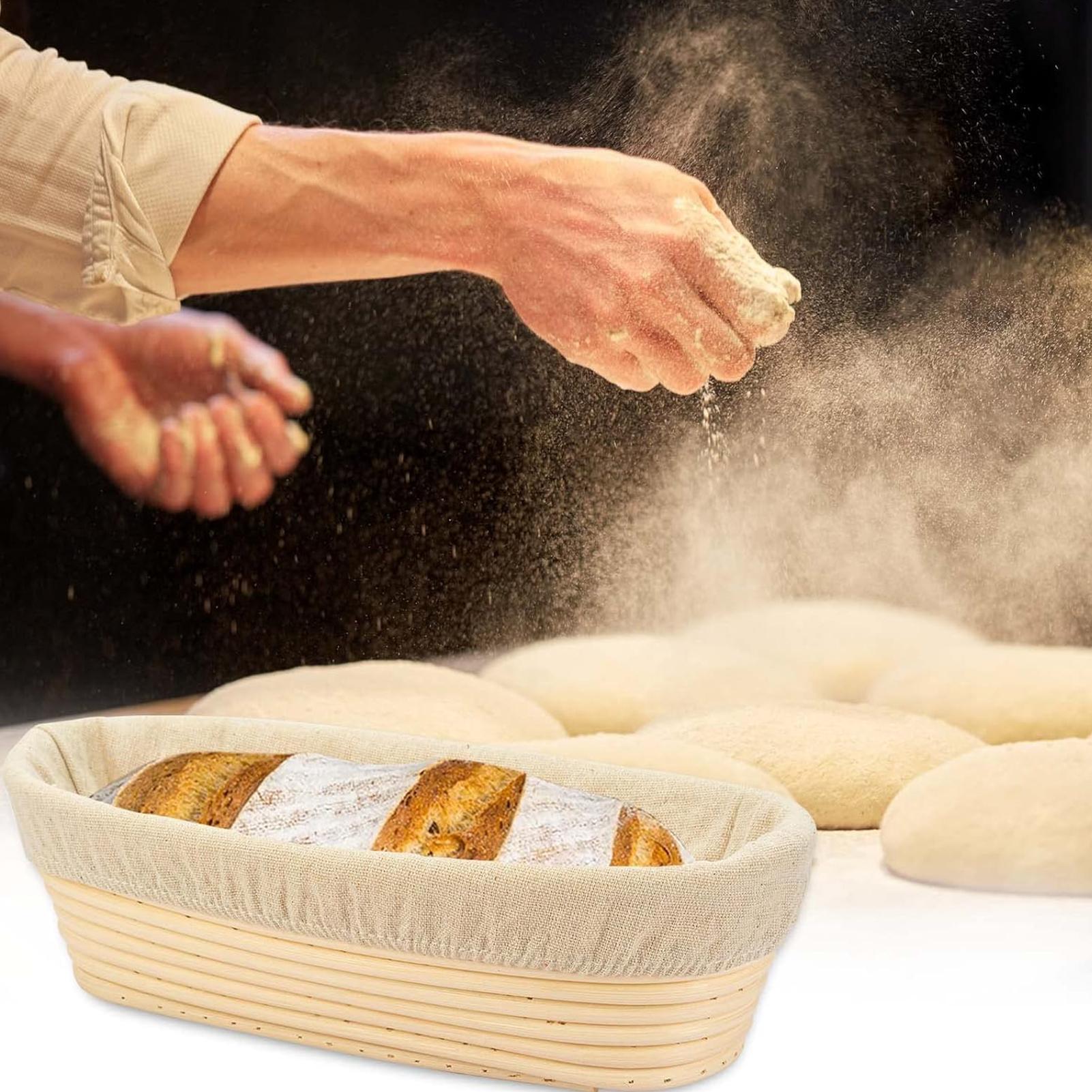 Handmade Rattan Bread Proofing - Proofing Basket Banneton 评论和价格