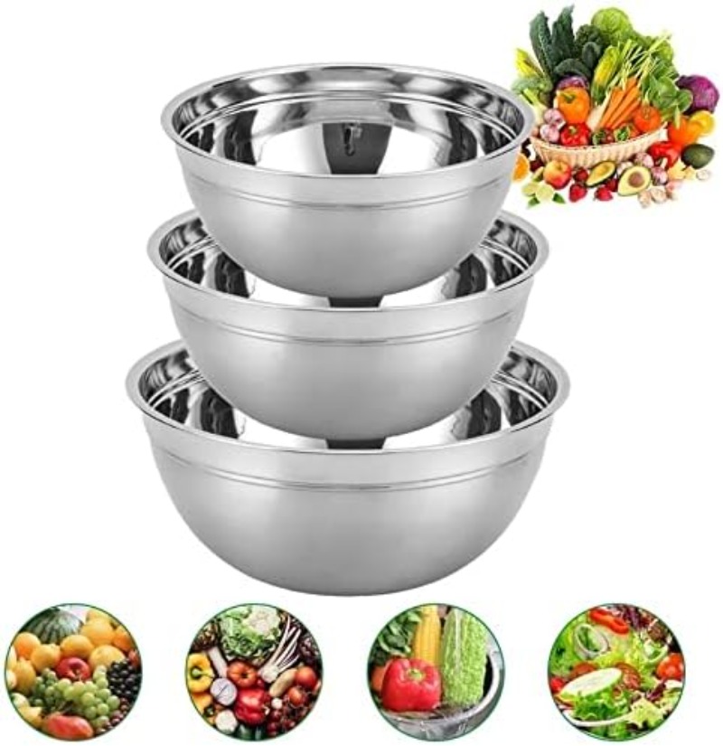 Stainless Steel Salad Bowl Ant - Bread Baking Kitchen Utensils 评论和价格