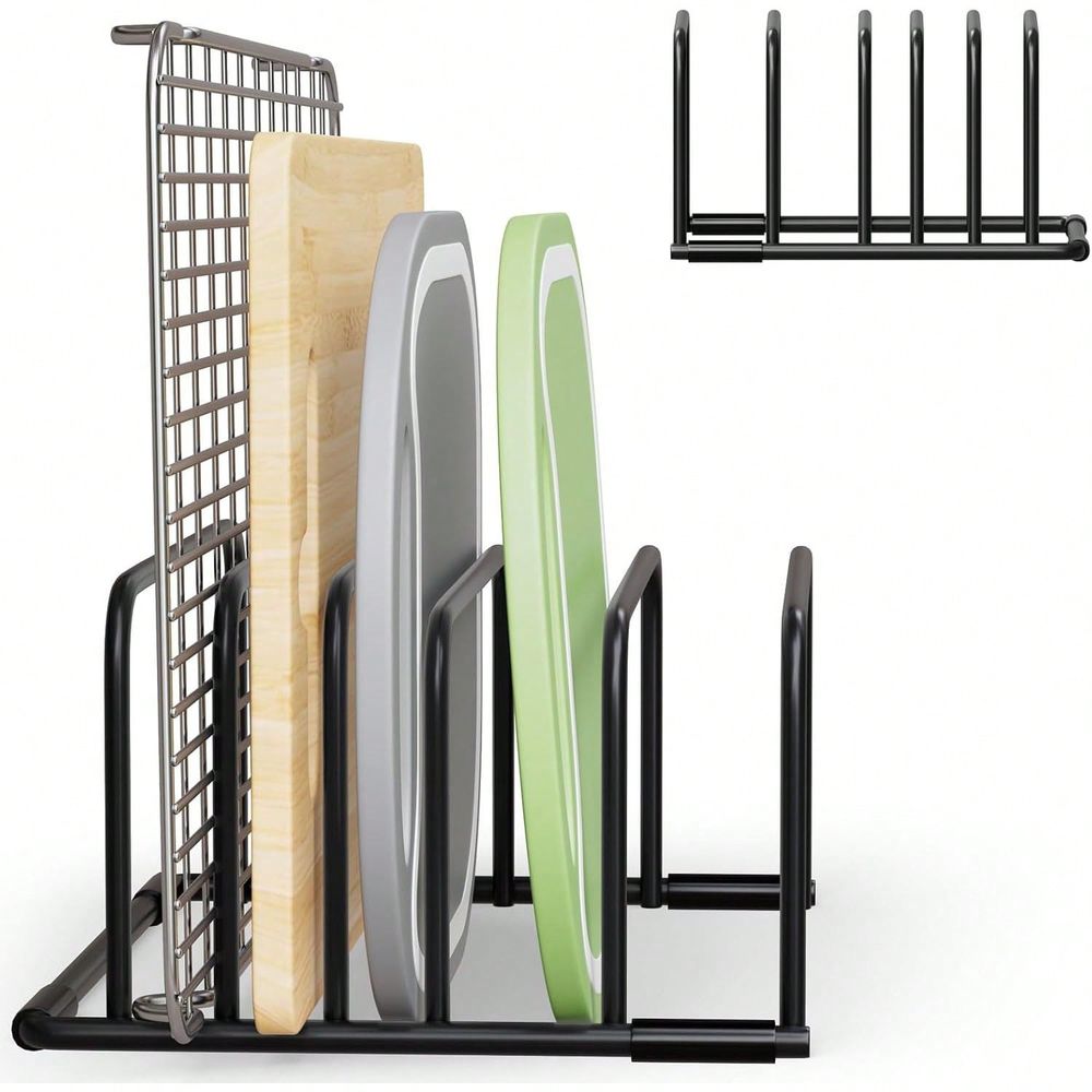 Black Cutting Board Organizer  - Kitchen Baking Sheet Organizer 评论和价格