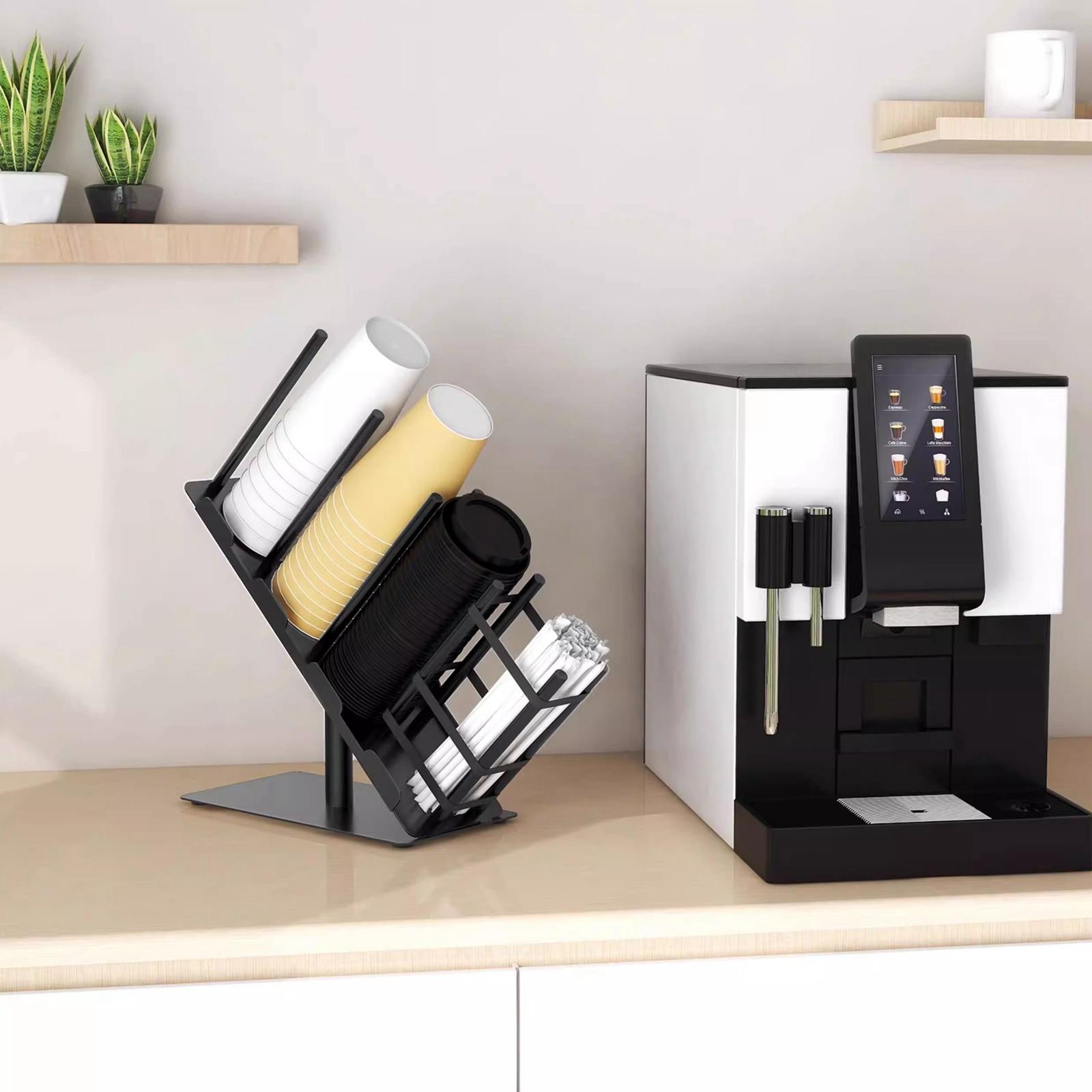 Paper Cup and Lid Holder Stora - Kitchen Baking Sheet Organizer 评论和价格