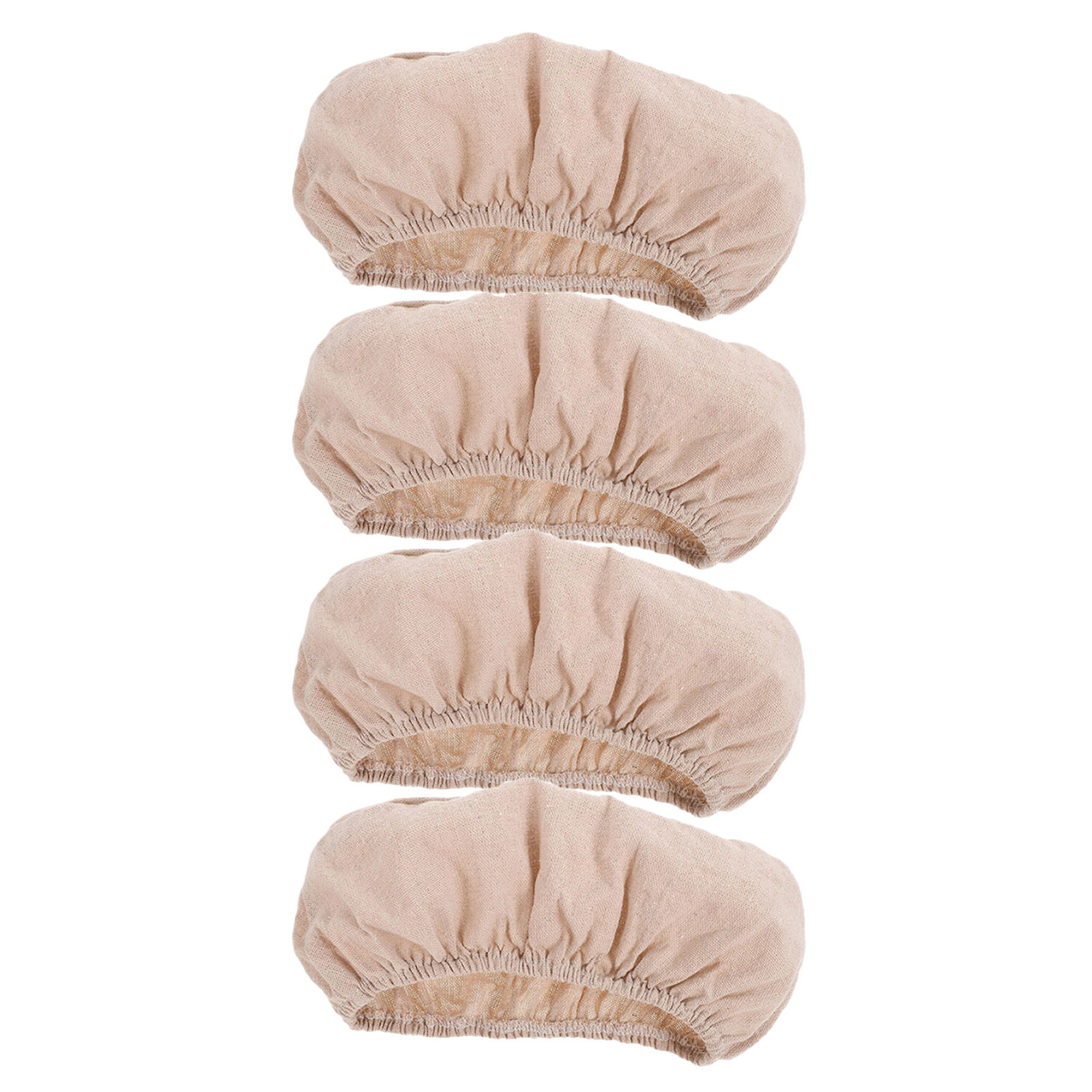 4Pcs Oval Bread Basket Linen L - Proofing Basket Banneton 评论和价格