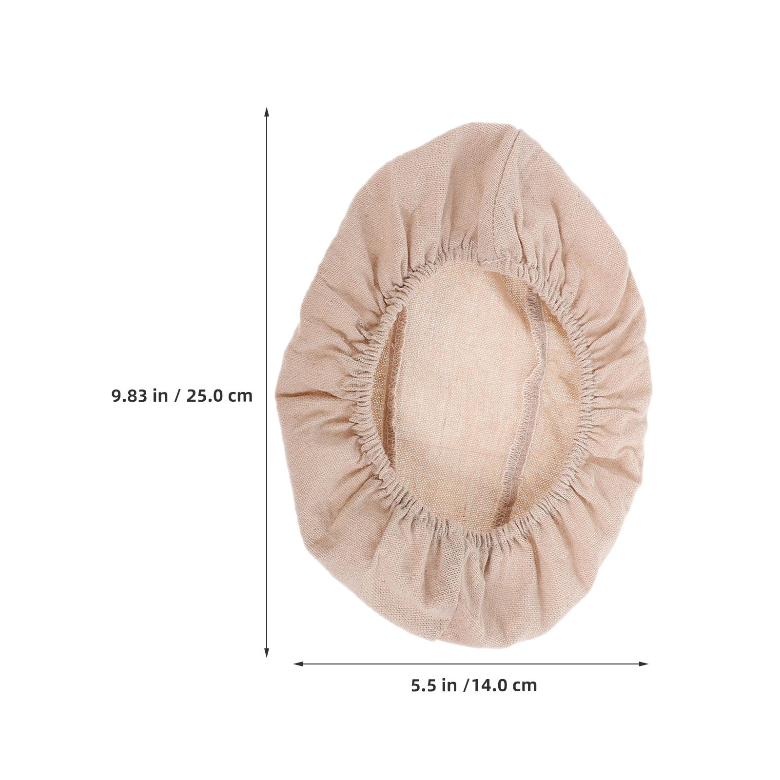 4Pcs Oval Bread Basket Linen L - Proofing Basket Banneton 评论和价格