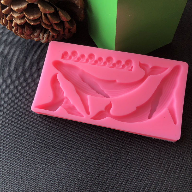 DIY Whale Silicone Mold Ocean  - Kitchen Baking Decor 评论和价格