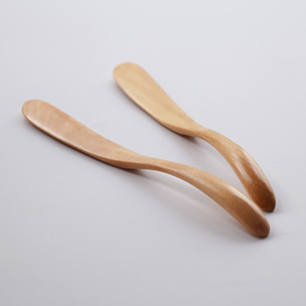 3Pcs Wooden Butter Spreaders N - Kitchen Baking Decor 评论和价格
