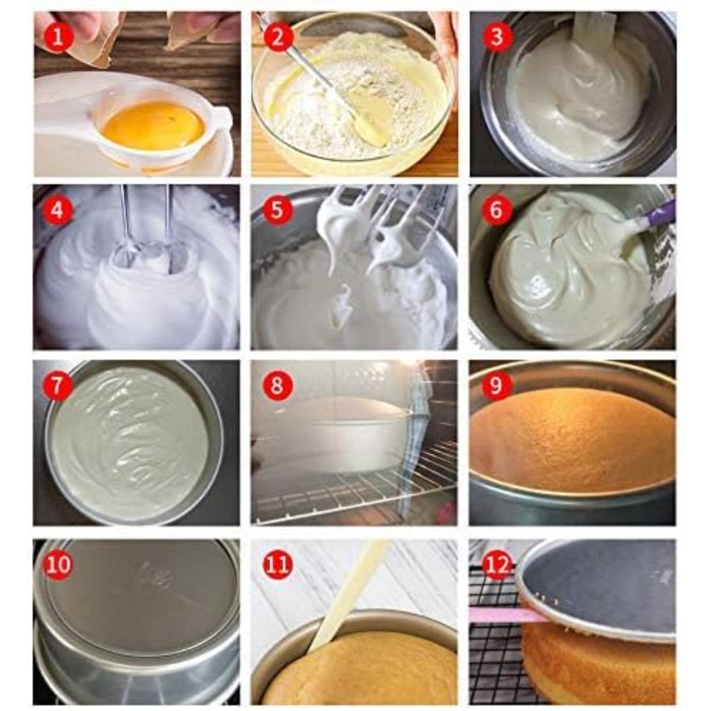 1pc Aluminium Round Cake Pan 4 - Kitchen Baking Utensils 评论和价格