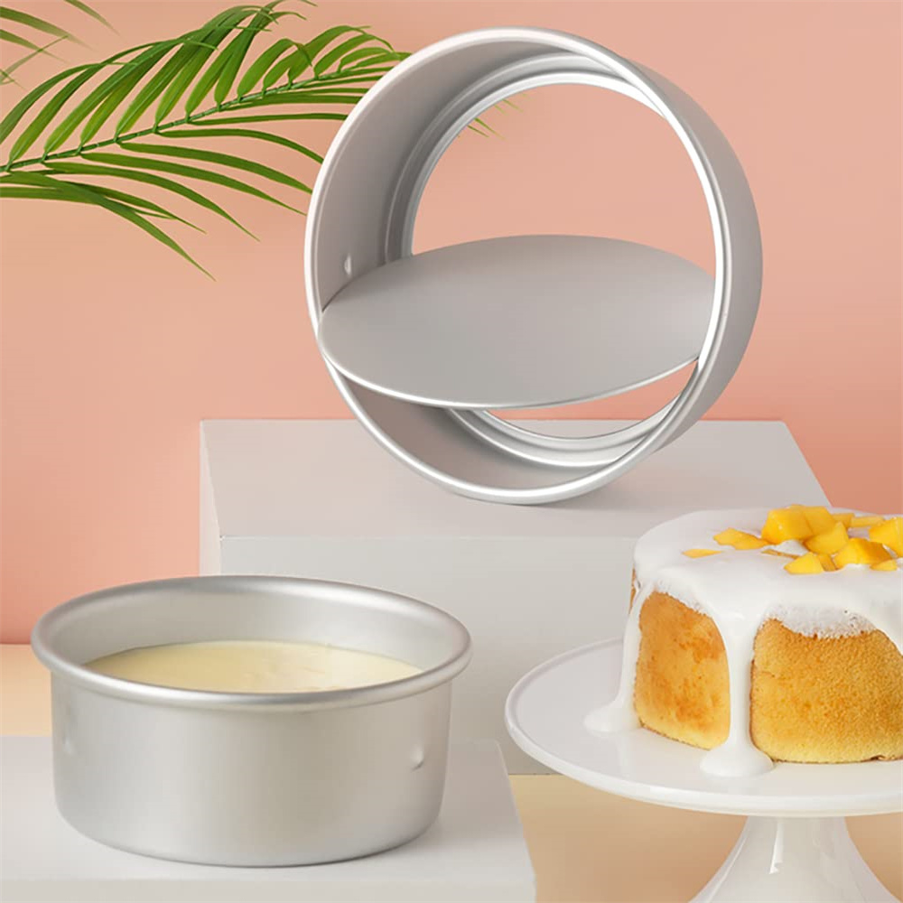 1pc Aluminium Round Cake Pan 4 - Kitchen Baking Utensils 评论和价格