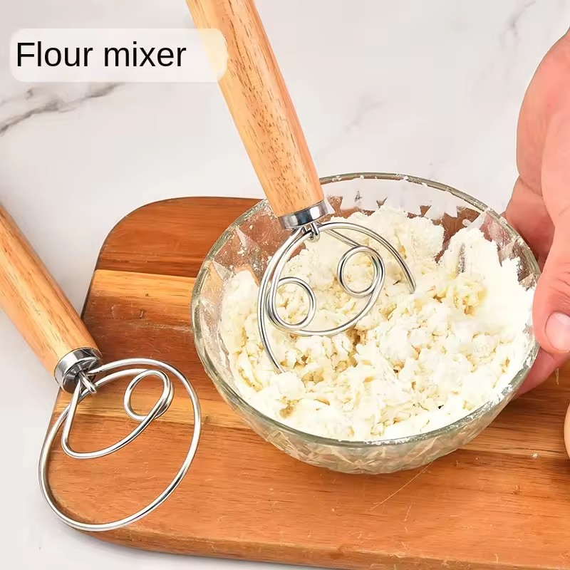 Stainless Steel Dough Whisk –  - Bread Baking Kitchen Utensils 评论和价格