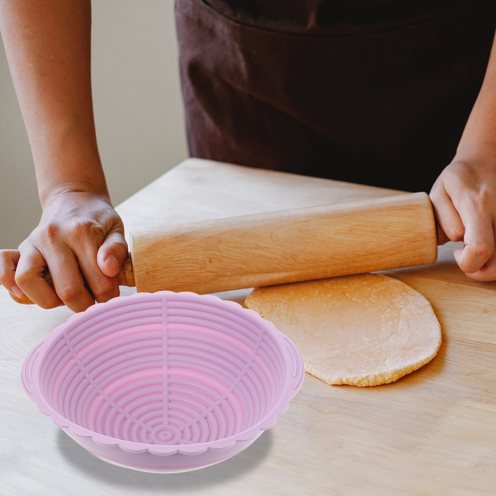 Foldable Silicone Banneton Bas - Proofing Basket Banneton 评论和价格