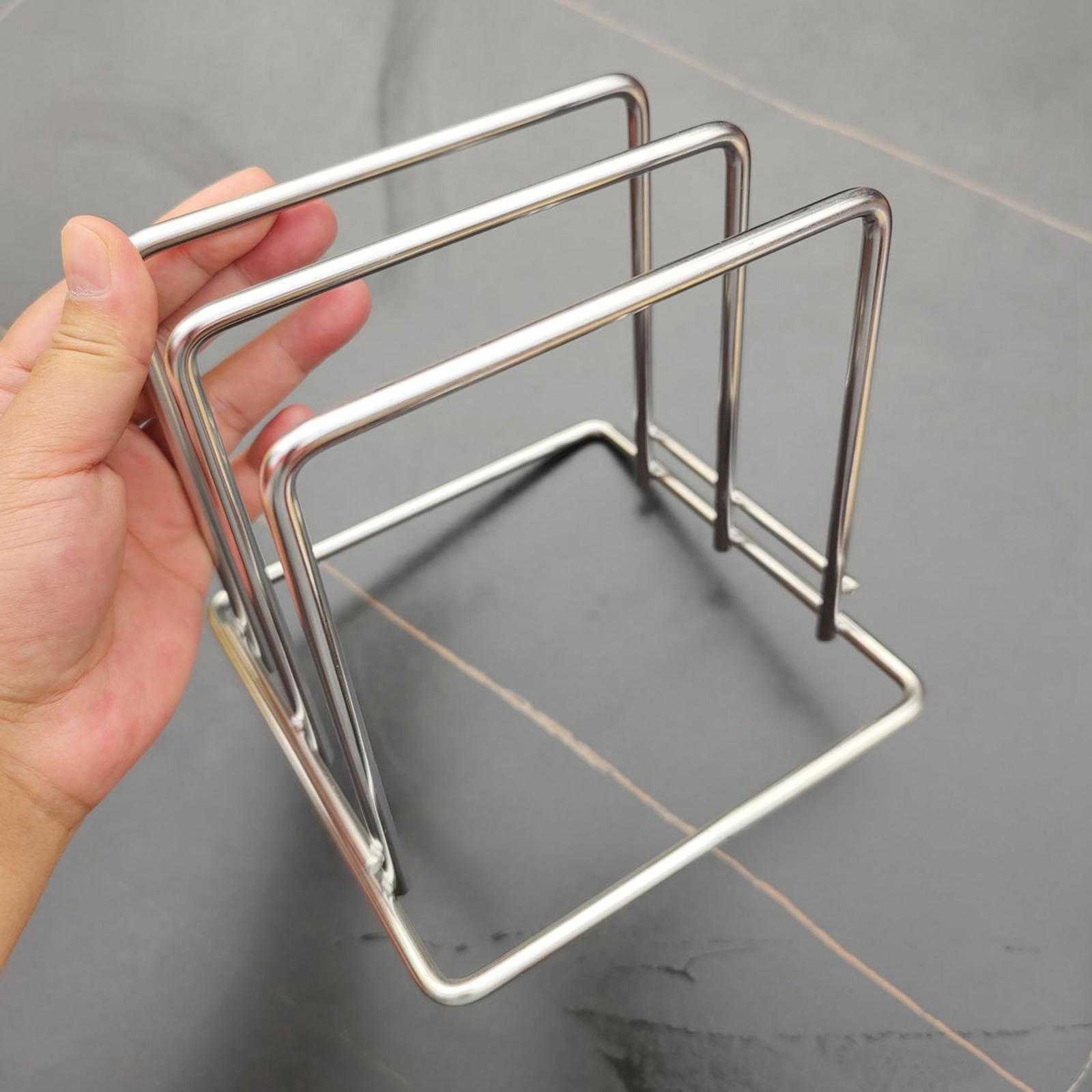 Cutting Board Rack Stainless S - Kitchen Baking Sheet Organizer 评论和价格