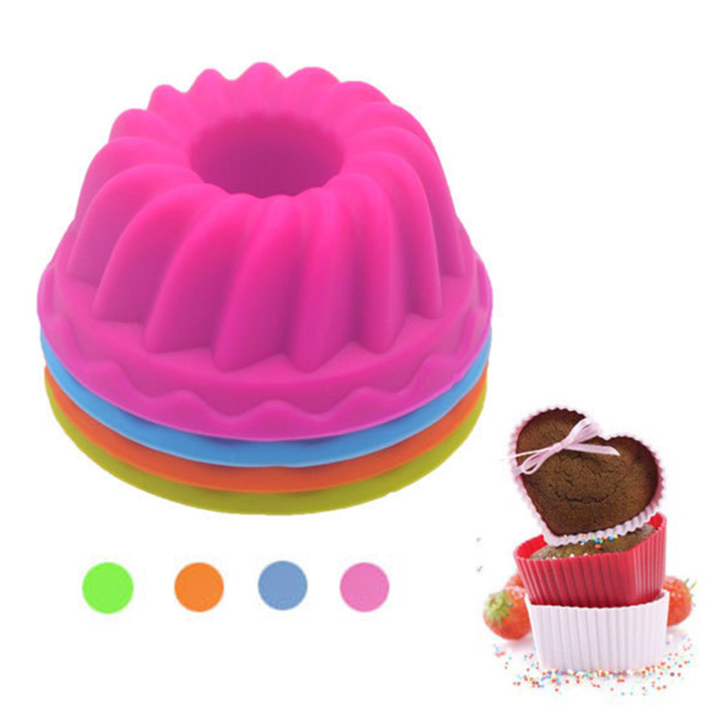 12 Pieces/Set Of Silicone Cake - Kitchen Baking Utensils 评论和价格