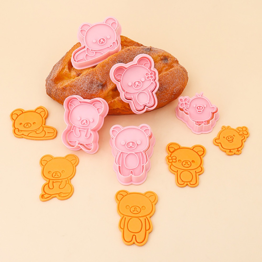 Cookie Cutters Cartoon Bear Bi - Kitchen Appliances For Baking 评论和价格