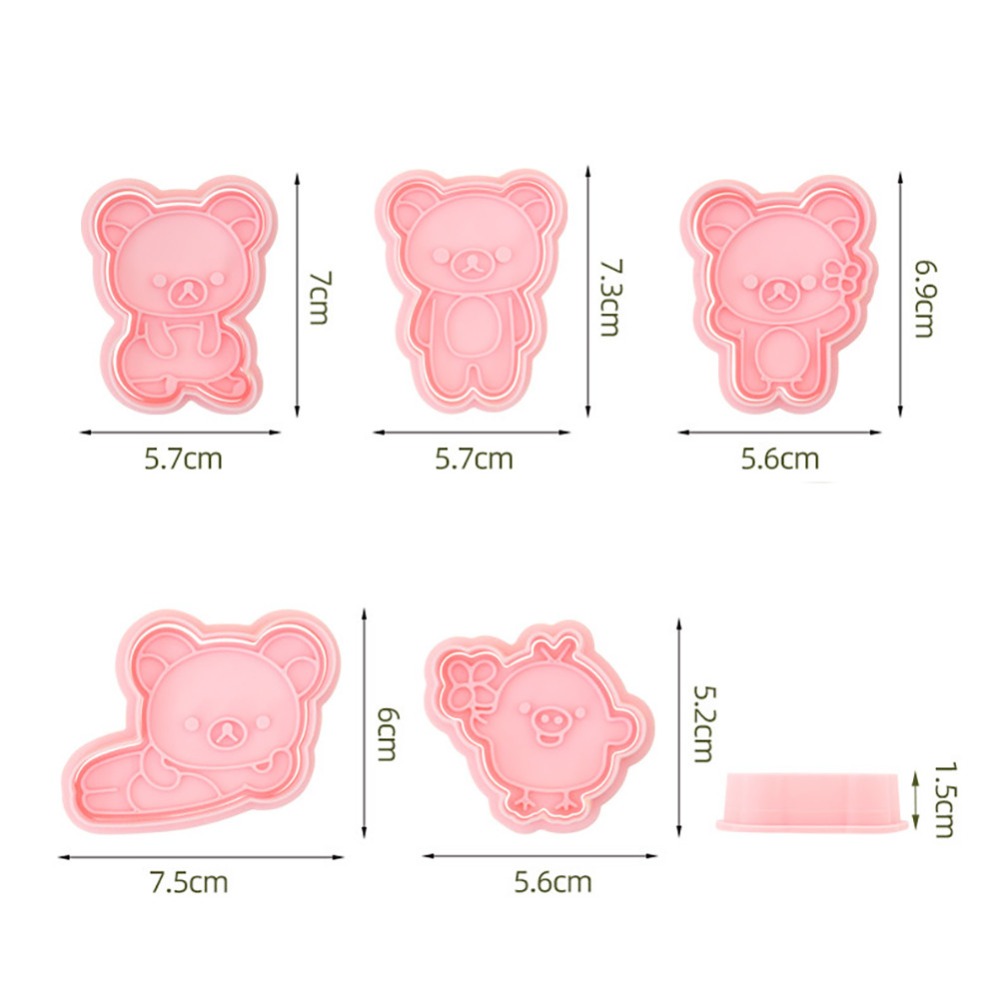 Cookie Cutters Cartoon Bear Bi - Kitchen Appliances For Baking 评论和价格