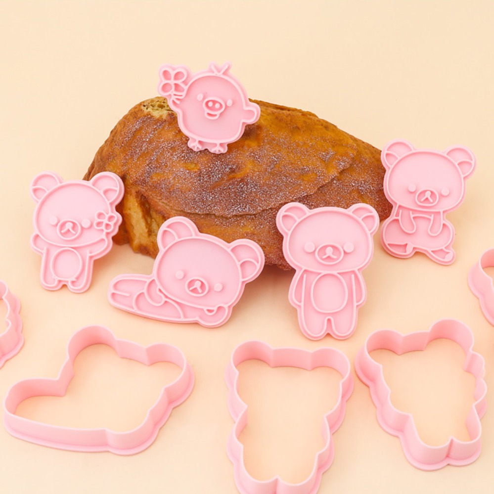Cookie Cutters Cartoon Bear Bi - Kitchen Appliances For Baking 评论和价格
